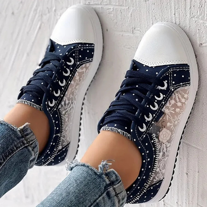 CARO | Sneakers eleganti floreali