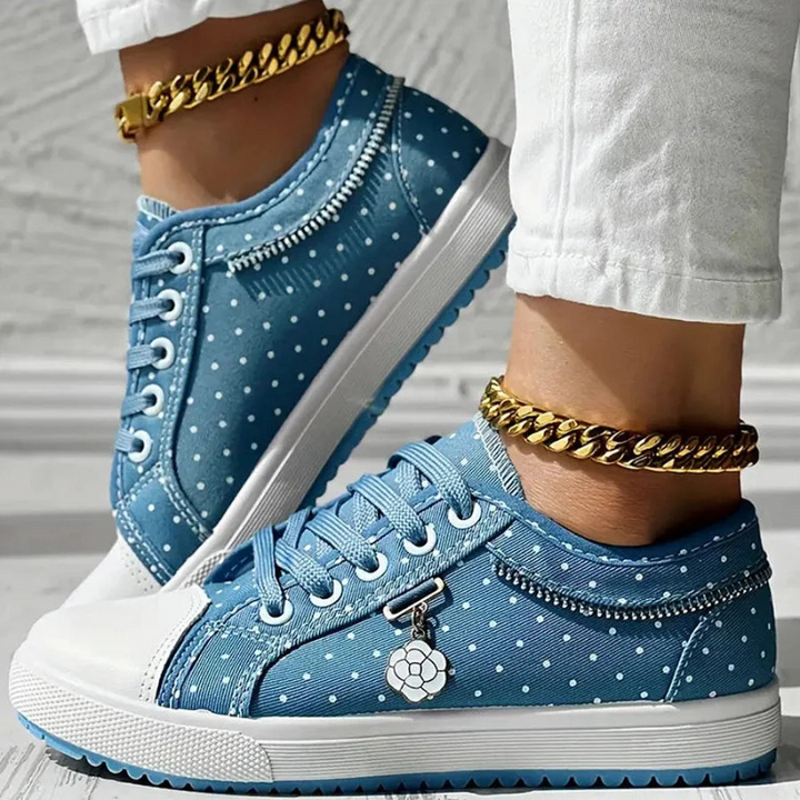 CARO | Sneakers eleganti floreali