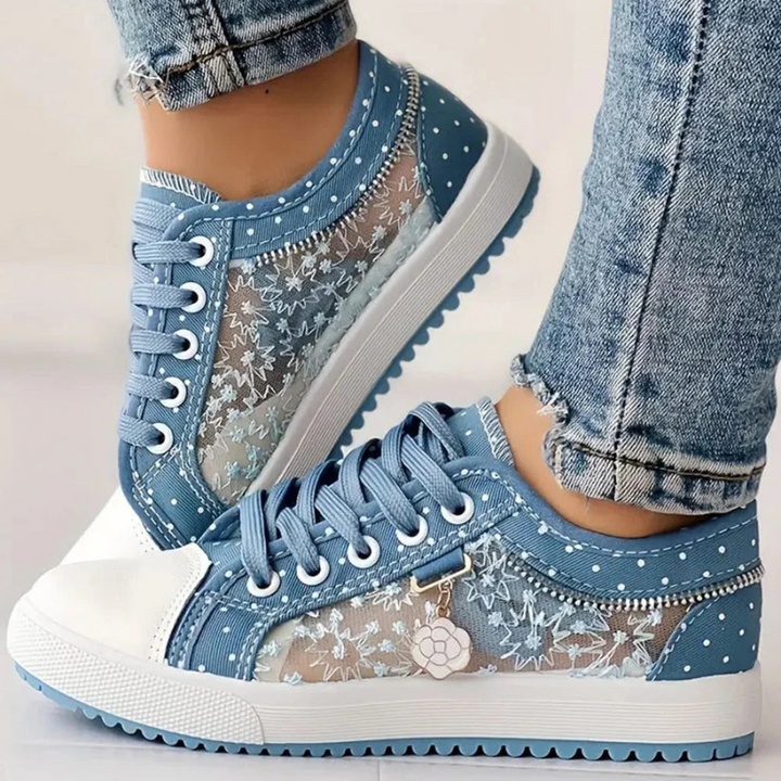CARO | Sneakers eleganti floreali