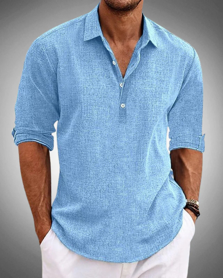 SABBIO | Camicia classica in cotone