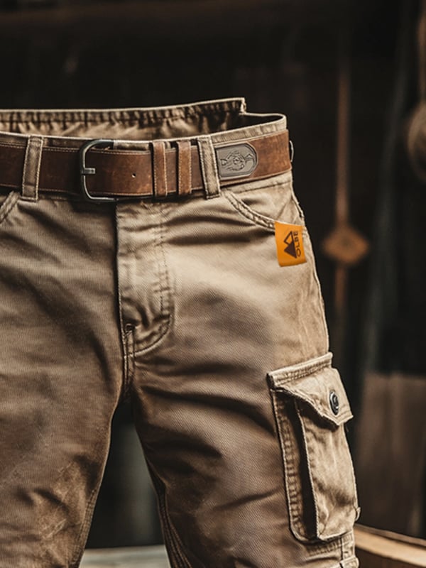 NOVAK | Pantaloncini cargo vintage uomo