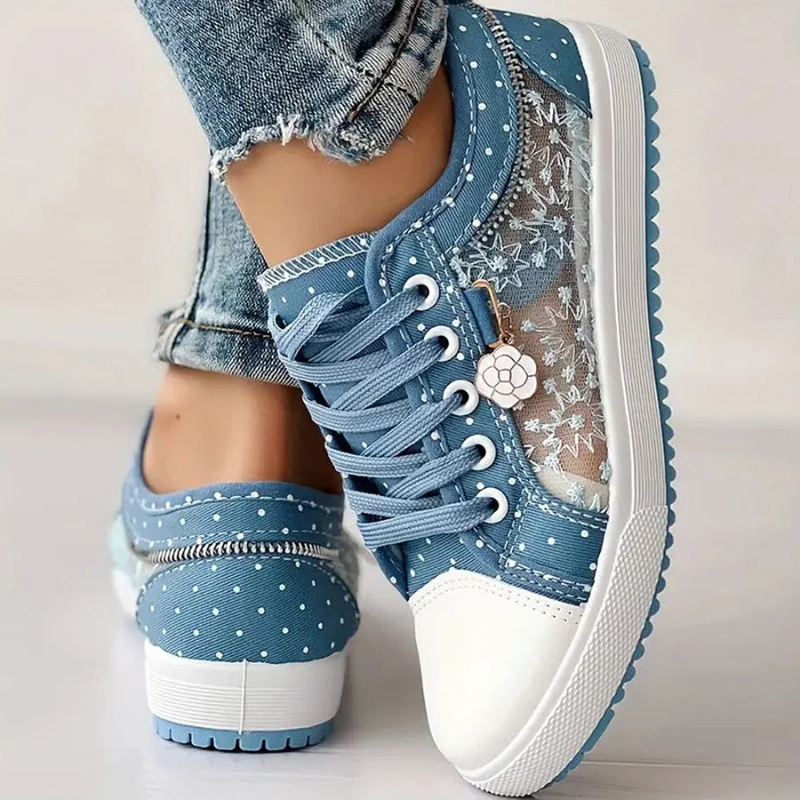 CARO | Sneakers eleganti floreali
