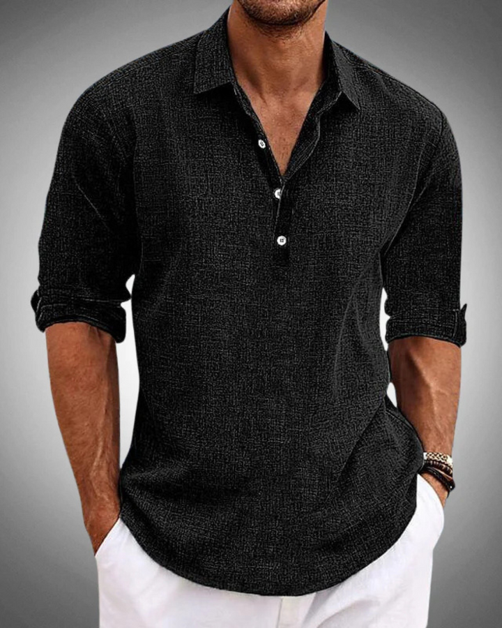 SABBIO | Camicia classica in cotone