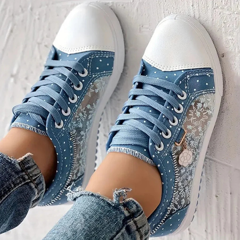 CARO | Sneakers eleganti floreali