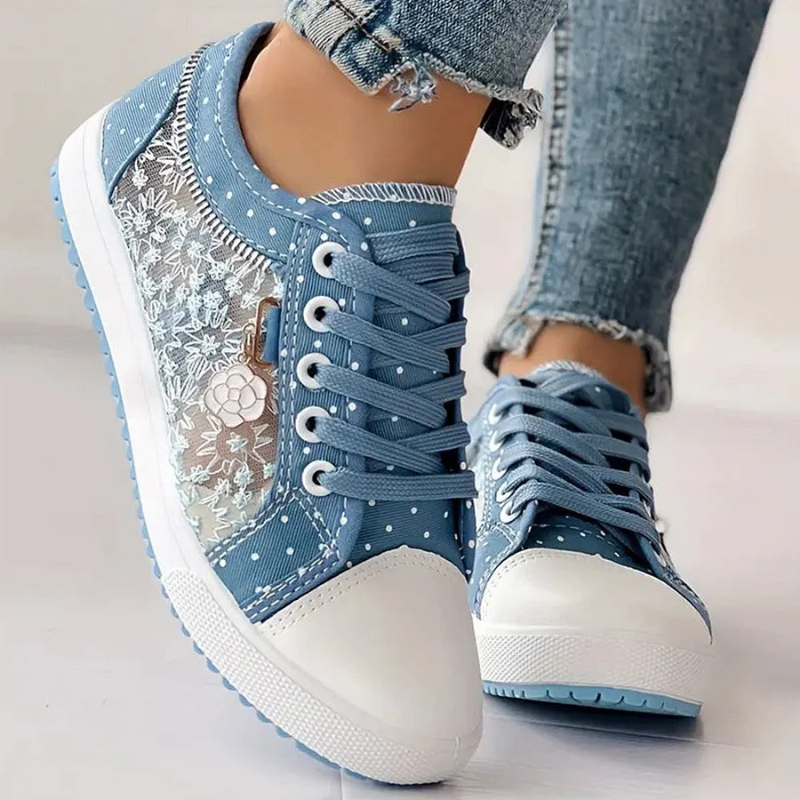 CARO | Sneakers eleganti floreali