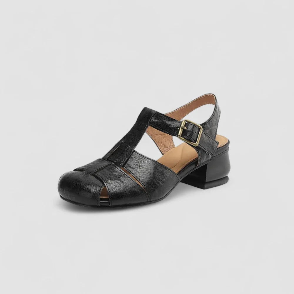 AMELIA | Scarpe Mary Jane in vera pelle