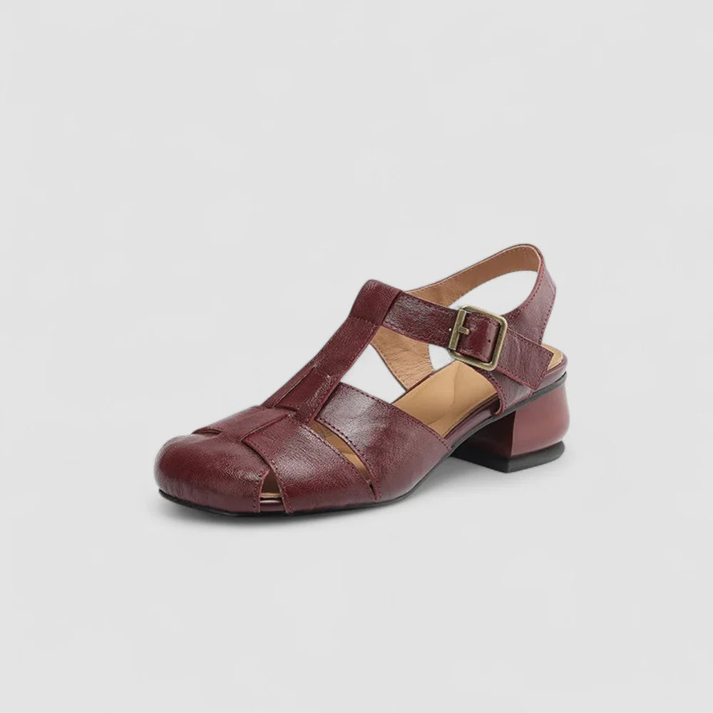 AMELIA | Scarpe Mary Jane in vera pelle
