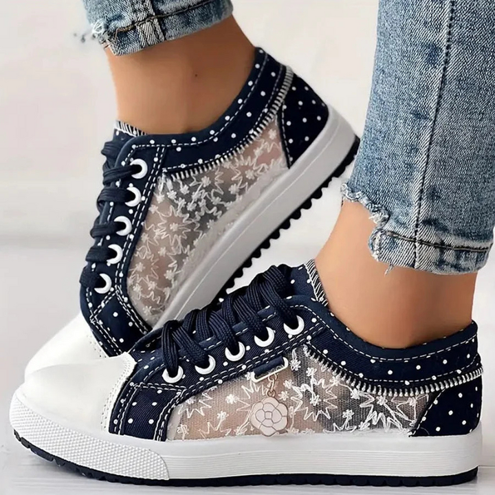 CARO | Sneakers eleganti floreali