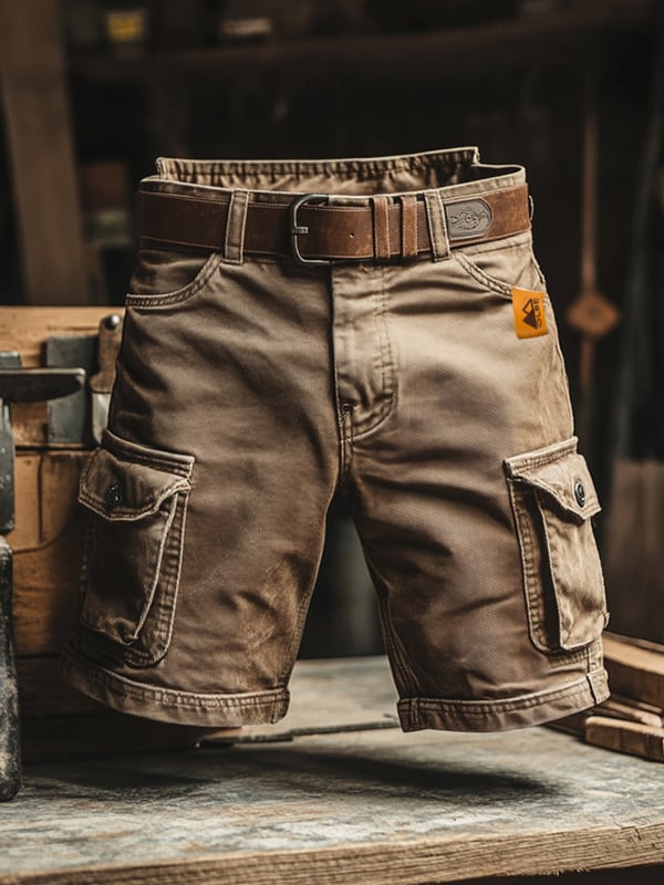 NOVAK | Pantaloncini cargo vintage uomo