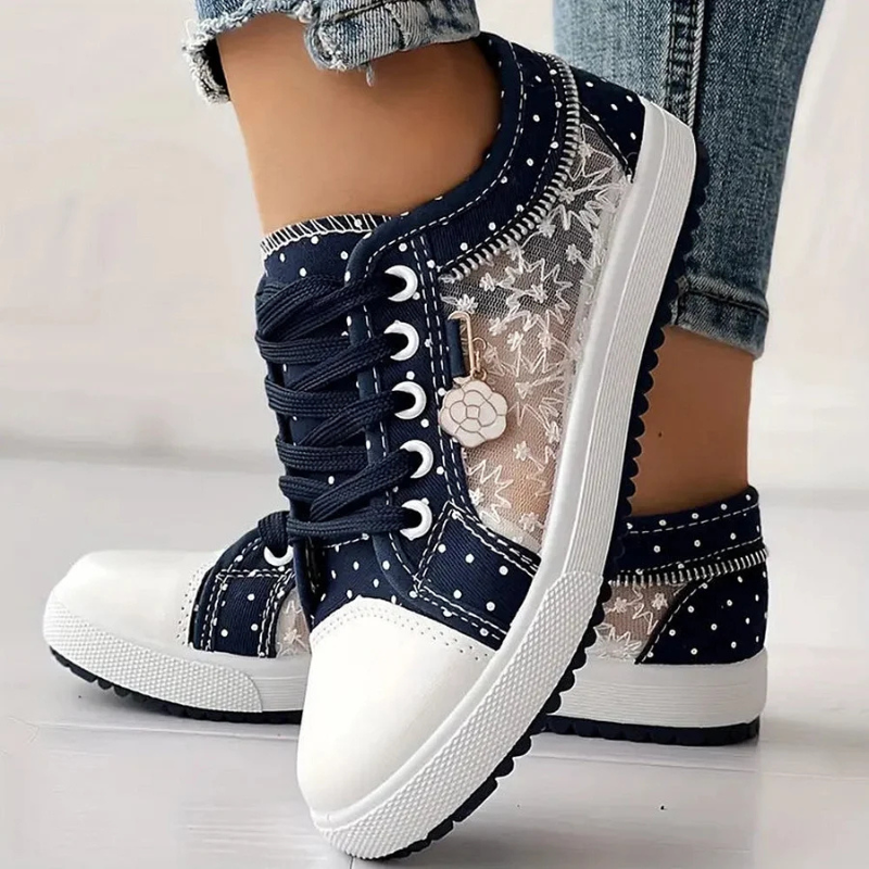 CARO | Sneakers eleganti floreali