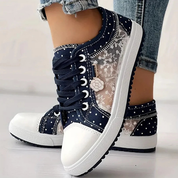 CARO | Sneakers eleganti floreali