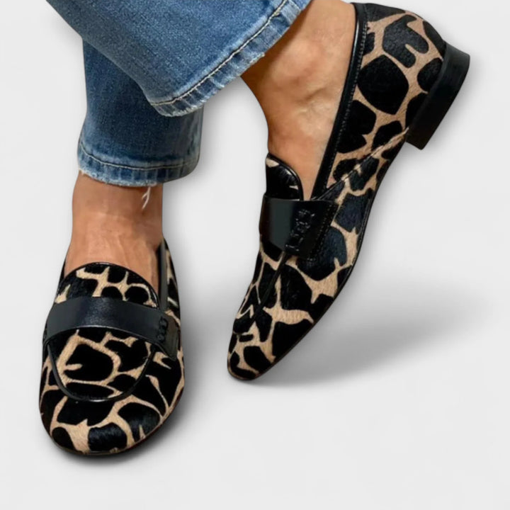 LEONIE | Mocassini leopardati