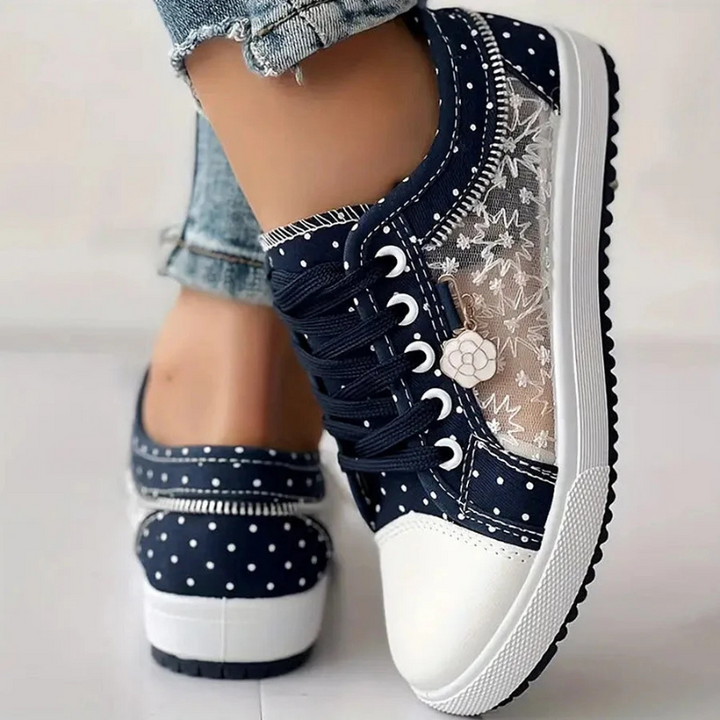CARO | Sneakers eleganti floreali