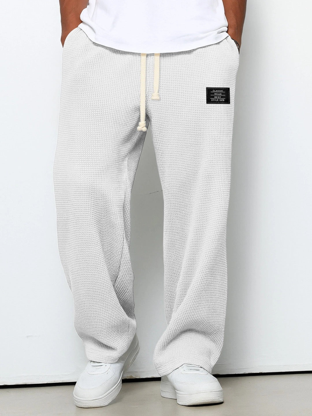 SAMY | Pantaloni ampi con vita regolabile