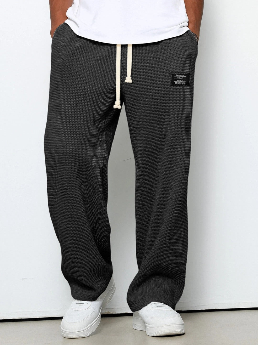 SAMY | Pantaloni ampi con vita regolabile