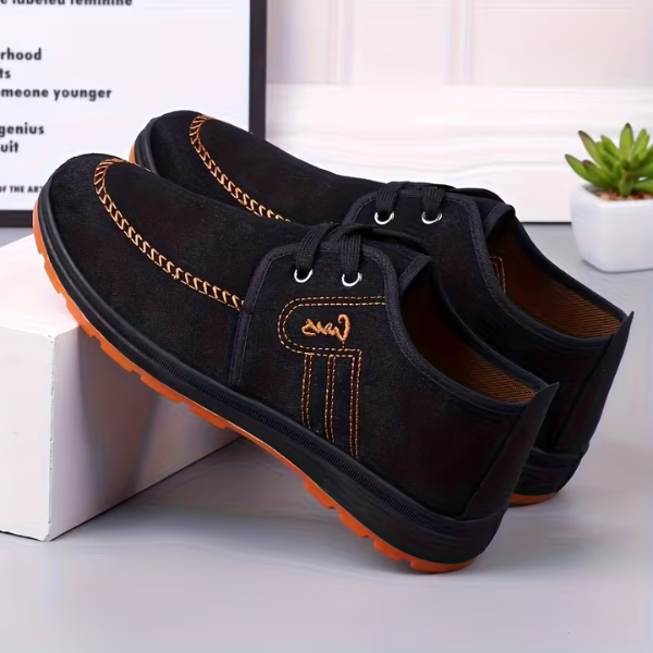 BENITO | Scarpe uomo in camoscio con cuciture