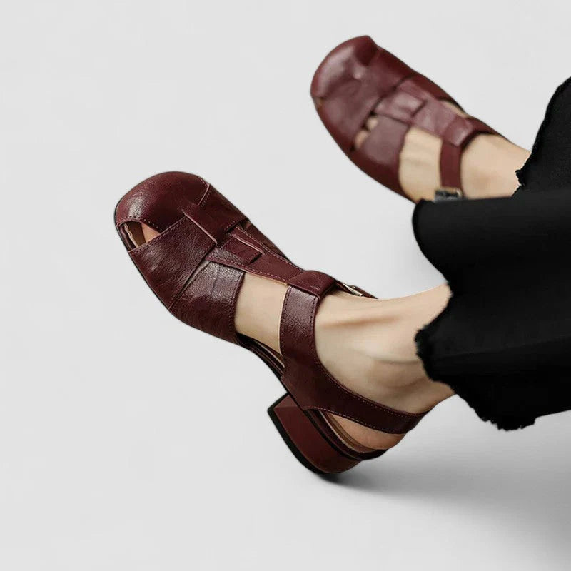 AMELIA | Scarpe Mary Jane in vera pelle