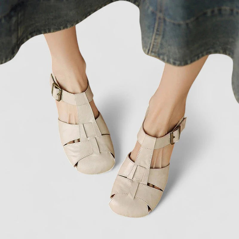 AMELIA | Scarpe Mary Jane in vera pelle