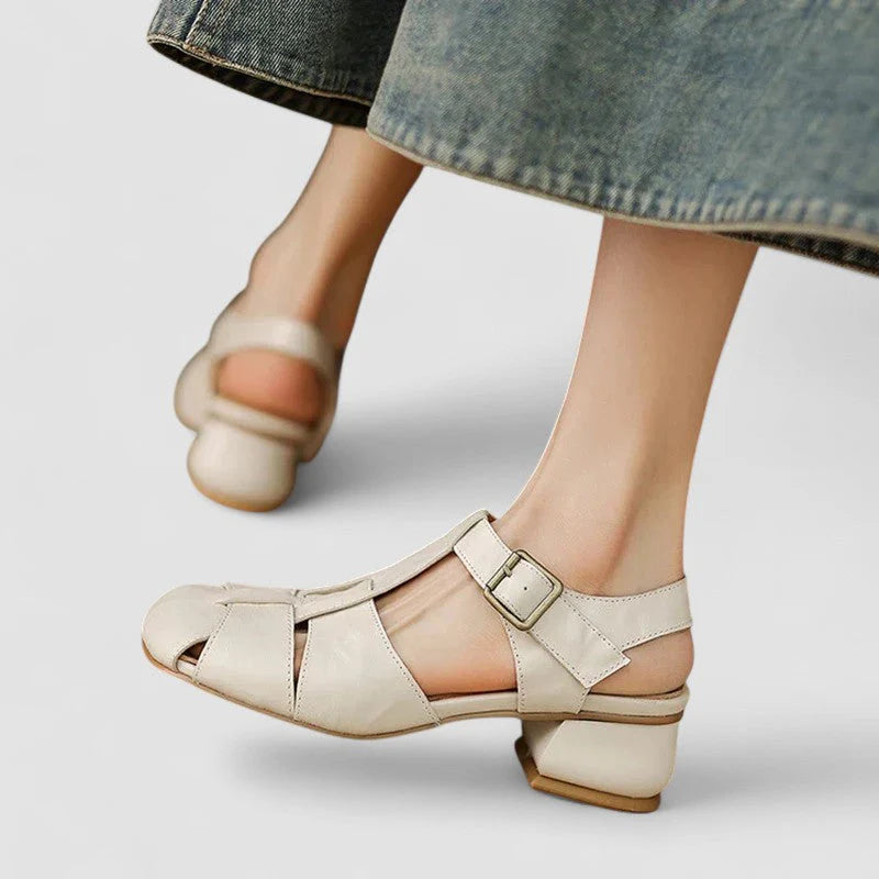 AMELIA | Scarpe Mary Jane in vera pelle