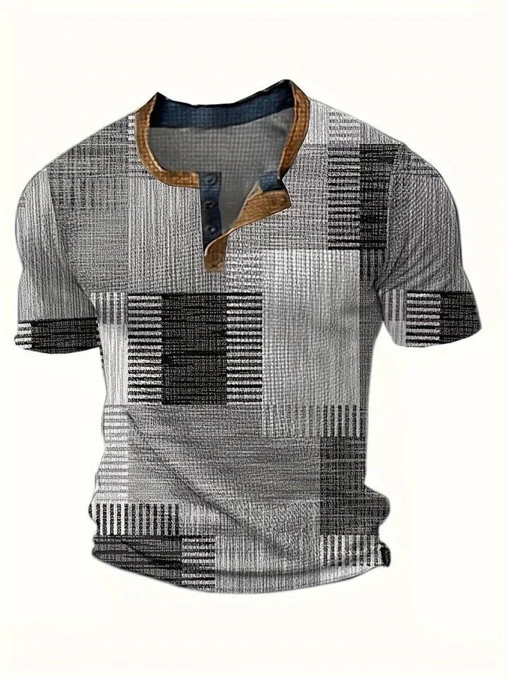 RODRIGO | Camicia patchwork uomo