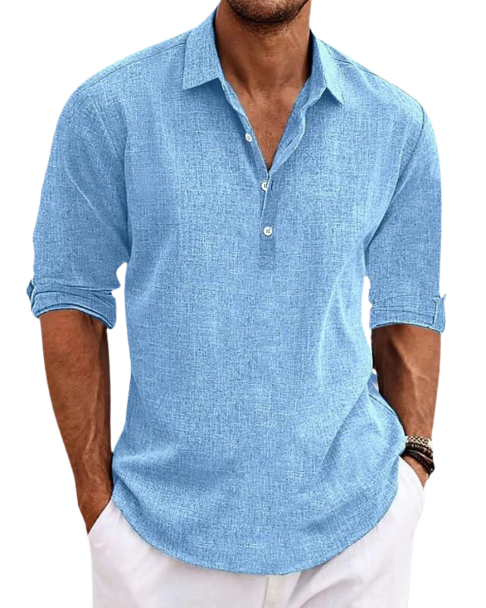 SABBIO | Camicia classica in cotone